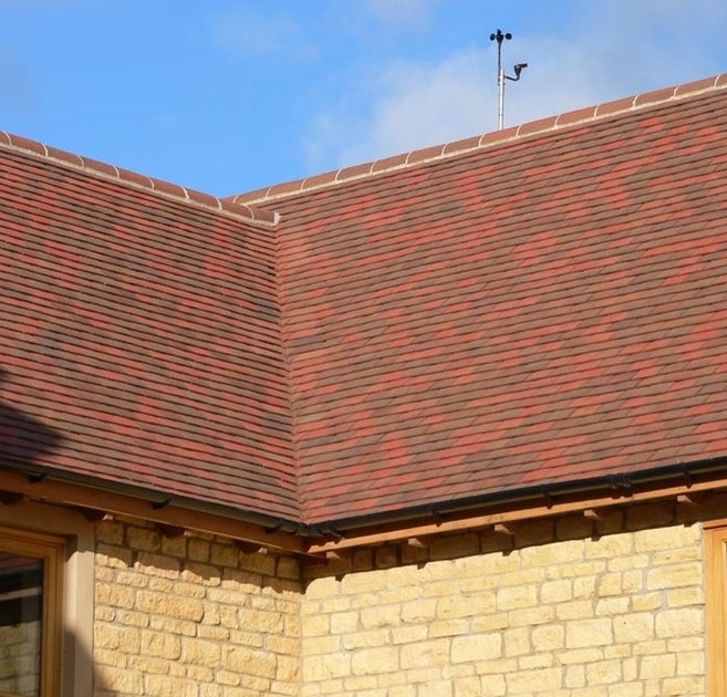 Dreadnought Clay Plain Roof Tiles - Trafalgar Blend (smoothfaced ...