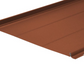 Cladco 30/500 GreenCoat® 0.7 Steel Standing Seam Roof Sheet without Eaves (with Ribs)