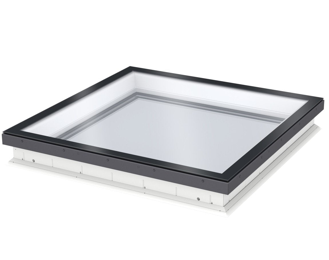 VELUX CFU 200060 S00M Fixed Flat Glass Rooflight Package 200 x 60 cm (Including CFU Triple Glazed Base & ISU Flat Glass Top Cover)