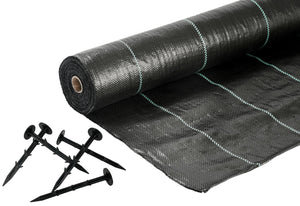 Cladco Weed Mat & Pins Bundle - 80m2