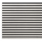 Cladco Acoustic Internal Slatted Wall Panels - 2400mm x 600mm (All Colours)