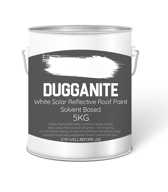 Dugganite Solar Reflective Paint White 5ltr Roofing Outlet