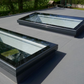 Roofglaze Skyway Fixed Flat Glass Rooflight - Bespoke Sizes (Toughened Low E Glass)