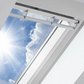 VELUX GGL FK08 206930 Triple Glazed Heat Protection White Painted INTEGRA® SOLAR Window (66 x 140 cm)