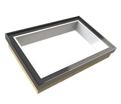 Roofglaze Skyway Fixed Flat Glass Rooflight with Insulated Timber Kurb