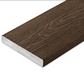 Cladco Nordeck Premium PVC-ASA Woodgrain Effect Decking Board - Walnut (3.6m)