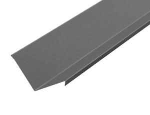 Cladco 90° Internal Corner Barge Flashing for Standing Seam - 3m x 120mm x 120mm