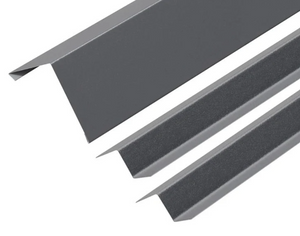 Cladco 90° Corner Barge Flashing and Z Bar Kit for Standing Seam - 3m x 120mm x 120mm