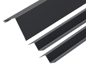 Cladco 90° Corner Barge Flashing and Z Bar Kit for Standing Seam - 3m x 120mm x 120mm