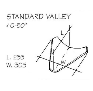 Keymer Handmade Clay Standard Valley 40 - 50° (All Colours)