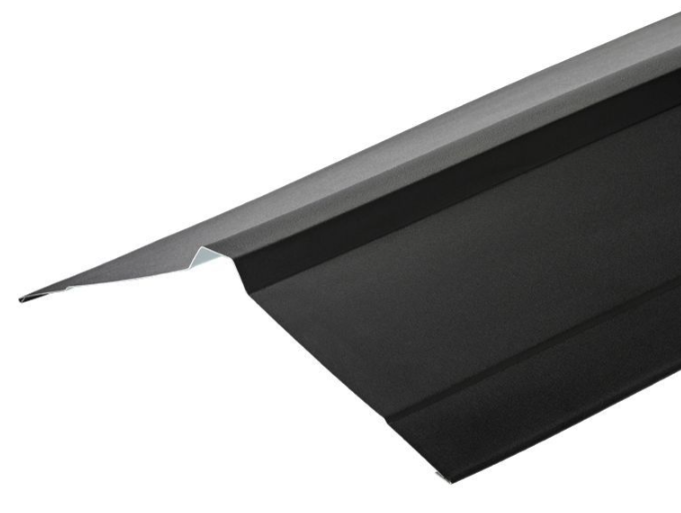 Cladco 130º Nordic Ridge Flashings In Prelaq Mica Finish 3m X 195mm 