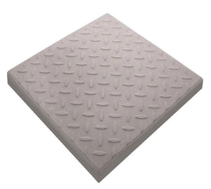 CastlePave Checkerplate GRC Promenade Slabs 297mm x 297mm x 20mm (All Colours)