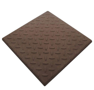 Castle Composites GRC Checkerplate Promenade Tiles 297 x 297 x 12mm (All Colours)