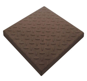 CastlePave Checkerplate GRC Promenade Slabs 297mm x 297mm x 20mm (All Colours)