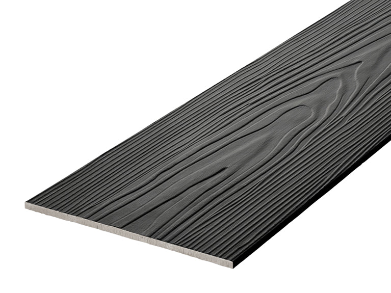 Cladco Fibre Cement Exterior Wall Cladding Boards - Black (3.66m)