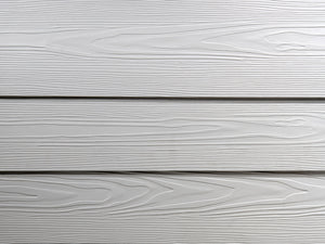 Cladco Fibre Cement Exterior Wall Cladding Boards - Light Grey (3.66m)