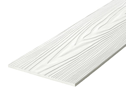 Cladco Fibre Cement Exterior Wall Cladding Boards - White (3.66m)