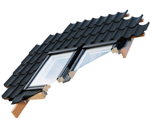 VELUX EKW 4021E2 Integrated Pro+ Side-by-side Coupled Flashing for Tiles (100mm frame distance)
