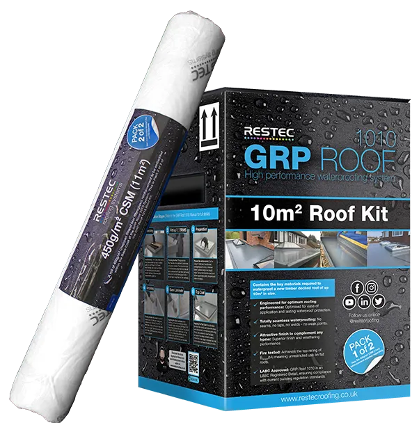 Restec 1010 GRP Roofing Kit - 10m2