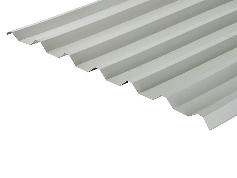 Cladco 34/1000 Box Profile 0.7 PVC Plastisol Coated Roof Sheet - Goosewing Grey