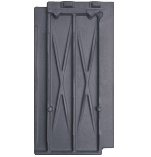 British Ceramics Flat Interlocking Clay Roof Tile - Grey (Pallet of 288 tiles)