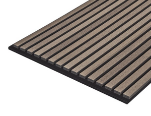 Cladco Acoustic Internal Slatted Wall Panels - Hazel (600mm x 600mm)