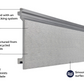 Cladco Composite Wall Cladding Board - Light Grey (3.6m)