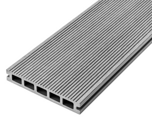 Cladco Grooved Reversible Composite Decking Board - Stone Grey (2.4m)