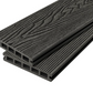 Cladco Woodgrain Effect Reversible Composite Decking Board - 2.4m (All Colours)