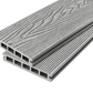 Cladco Woodgrain Effect Reversible Composite Decking Board - 2.4m (All Colours)