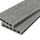 Cladco Woodgrain Effect Reversible Composite Decking Board - 2.4m (All Colours)