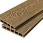 Cladco Woodgrain Effect Reversible Composite Decking Board - 4m (All Colours)