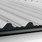 Cladco Profiled Foam Eaves Fillers to fit 34/1000 Sheeting - Black