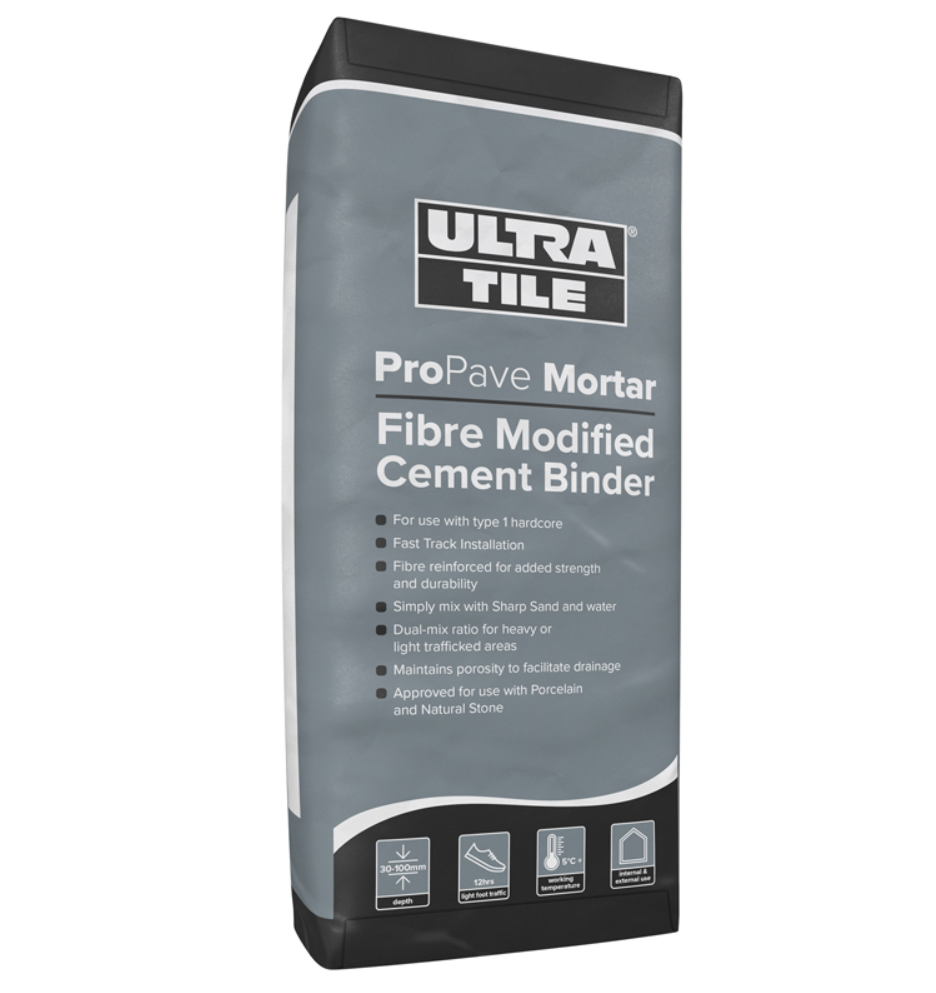 UltraTile ProPave Mortar for Porcelain Coping Stones / Paving - 20kg