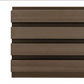 Cladco Composite Slatted Wall Cladding Panels - Coffee (2.5m)