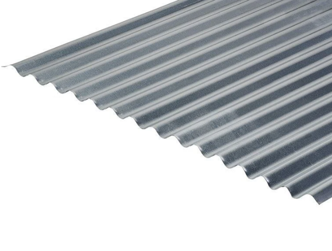 Cladco 13/3 Corrugated Roof Sheet with DRIPSTOP Anti-Condensation 0.7mm Thick Plain Galvanised Roof Sheet