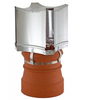 Brewer Aerodyne Anti Downdraught Chimney Cowl