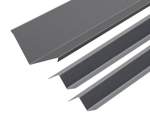 Cladco 90° Internal Corner Barge Flashing and Z Bar Kit for Standing Seam - 3m x 120mm x 120mm