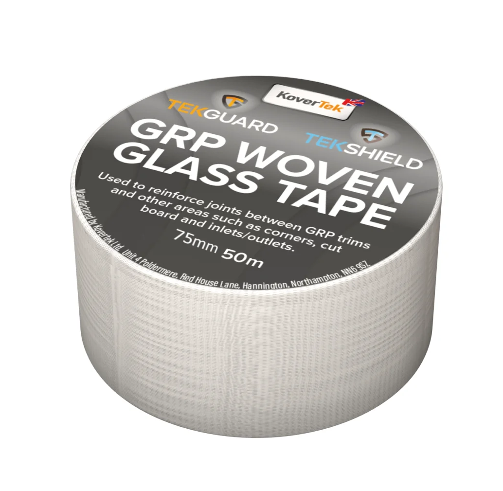 Kovertek TekGuard GRP Woven Glass Tape / Bandage - 50m