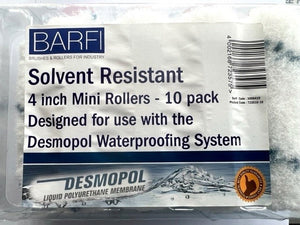 Desmopol Solvent Resistant Roller Sleaves (pack of 10 x Heads)