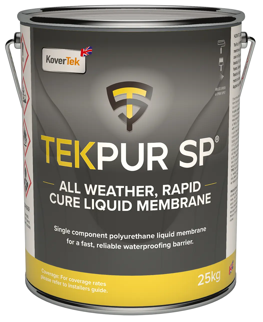 Kovertek TekPur SP Single Component Polyurethane - 25kg