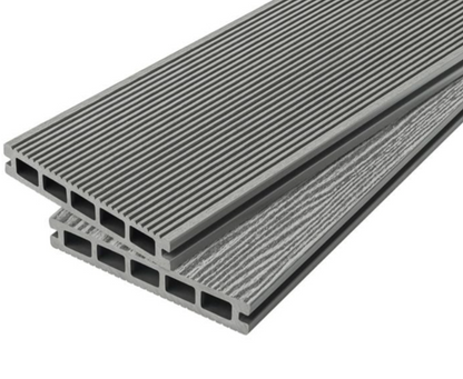 Cladco Grooved Reversible Domestic Grade Composite Decking Board - 2.4m (All Colours)