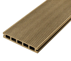 Cladco Grooved Reversible Composite Decking Board - Teak (2.4m)