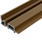 Cladco Composite Slatted Wall Cladding Internal Corner Profile Trim- 2.5m (All Colours)