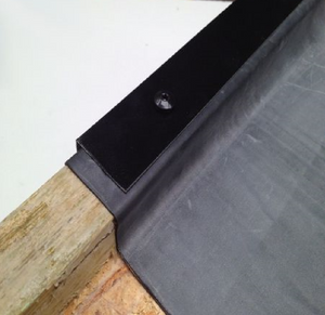 FlexiProof Metal Edge Trim with Fixings - 3m