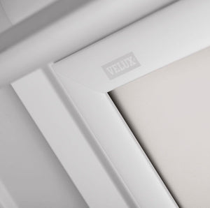 VELUX DKL CK01 1025SWL Blackout Roller Blind 'White Line' - White