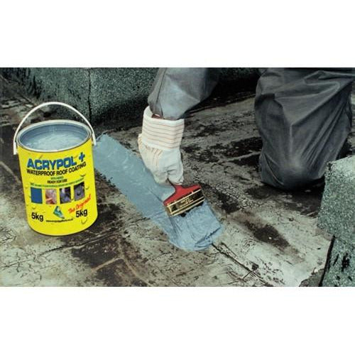 Acrypol + Waterproof Roof Coating 5kg - Grey | Roofing Outlet