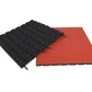 Dflect EPDM Coated Rubber Playground Tiles - Green