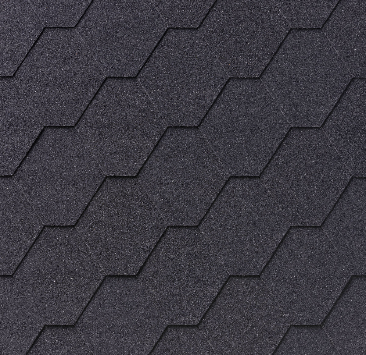 IKO Armourshield Plus Hexagonal Shingles 2m² - Black