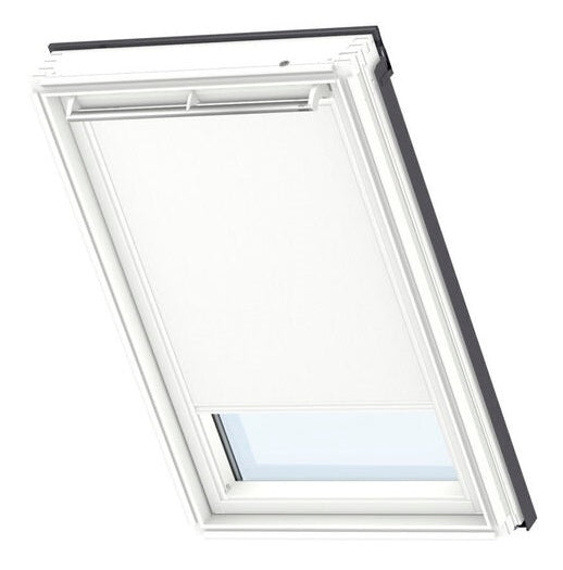 VELUX DKL SK06 1025SWL Blackout Roller Blind 'White Line' - White